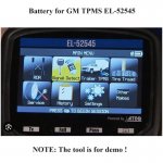 Battery Replacement for GM TPMS and RF Tool EL-52545